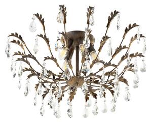 ONLI - Plafoniera TERESA 5xE14/6W/230V bronzo