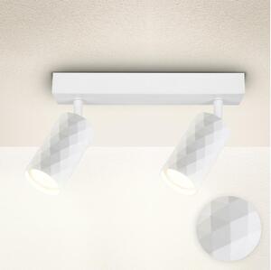 Brilagi - Faretto SELE DIAMANT 2xGU10/30W/230V bianco