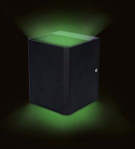 Nedis ZBLOW10RGBW - Lampada LED RGBW dimmerabile da esterno, 12W, 230V, IP65, Wi-Fi Tuya, nera