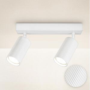 Brilagi - Faretto orientabile SELE MODERN 2xGU10/30W/230V bianco