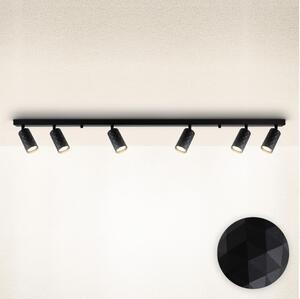 Brilagi - Plafoniera con 6 faretti SELE DIAMANT 6xGU10/30W/230V nero