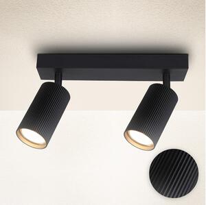 Brilagi - Faretto SELE MODERN 2xGU10/30W/230V nero
