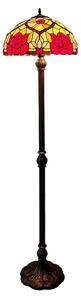 Brilagi - lampada da terra in stile Tiffany GARLAN 2xE27/60W/230V