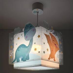 Dalber 63452 - Lampadario per bambini BABY DINOS 1xE27/15W/230V multicolore