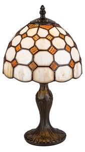 Brilagi - Lampada da tavolo Tiffany a vetri colorati DORAN 1xE14/40W/230V