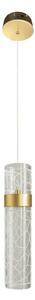 Lampadario LED su cavo LAGOS LED/8W/230V oro