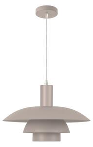 Lampada a sospensione su cavo FERRO 1xE27/15W/230V grigio