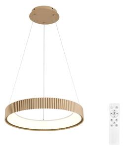 Brilagi - Lampada a sospensione dimmerabile con cavo FALCON MODERN LED/30W/230V 40 cm beige + telecomando