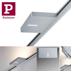 Paulmann URail, faretti a incasso, modello "Uplight", potenza 16W, finitura cromo opaco, tensione 230V, materiale: metallo