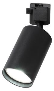 Faretto per sistema a binario monofase TIGER 1xGU10/10W/230V, nero