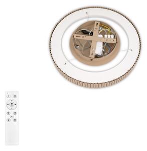 Brilagi - Lampada a sospensione dimmerabile con cavo FALCON MODERN LED/30W/230V 40 cm beige + telecomando