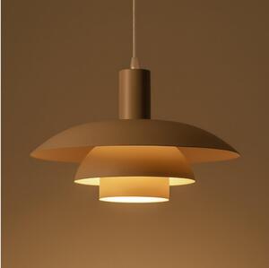 Lampada a sospensione su cavo FERRO 1xE27/15W/230V grigio