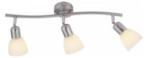 JUST LIGHT. 11953-55 - Faretto KARO 3xE14/40W/230V cromo opaco