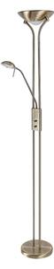 Brilagi - Lampada da terra dimmerabile SCARLETT 1xR7s/230W/230V + 1xG9/40W, finitura bronzata