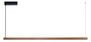 Immax NEO 07305L - Lampadario LED dimmerabile su cavo MADEIRA 44W/230V Wi-Fi Tuya 202 cm rovere