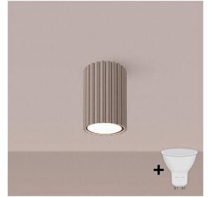 Brilagi - Faretto LED CRESTO 1x GU10/10W/230V 10 cm taupe