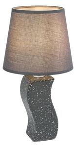 Rabalux 74073 - Lampada da tavolo DAYAMI 1xE14/40W/230V grigia