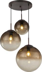 Globo Lighting lampada a sospensione in metallo marrone, 3x E27