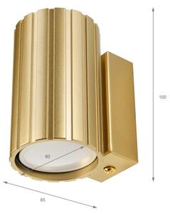 Brilagi - Lampada da parete CRISPINA 1xGU10/10W/230V 10 cm oro