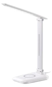 Immax 09107L - Lampada da tavolo LED dimmerabile con ricarica wireless QI LUMI LED/7W/230V bianco
