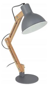 Lampada da tavolo 1xE27/40W/230V grigia