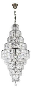 Searchlight 1500-13AB - Lampadario a catena EMPIRE 13xE14/60W/230V