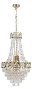 Searchlight 1611-6SB - Lampadario a sospensione con catena LOUIS PHILLIPE 6xE14/60W/230V