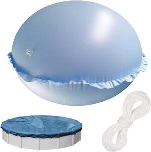 Piscina gonfiabile XXL azzurro cielo 120x120 cm