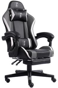 Sedia da gaming, sedile sportivo, sedia da ufficio per l'home office, poltrona da ufficio