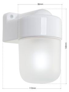 Orion - Lampada da parete OSTIA 1xE27/40W/230V bianca