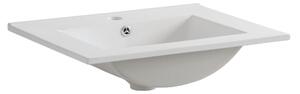 Lavabo in Vetroceramica CFP 60D, larghezza 61,5 cm, altezza 17 cm, profondità 46 cm