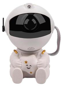Retlux - Proiettore LED per bambini 230 V astronauta 12,5 cm + telecomando