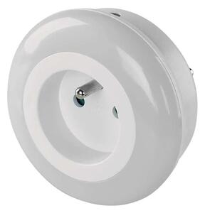Luce notturna LED con sensore e presa LED/0,3W/230V