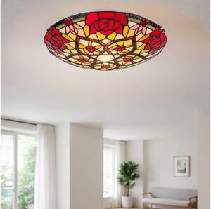Brilagi - Lampada da soffitto in stile Tiffany GARLAN 2xE27/60W/230V