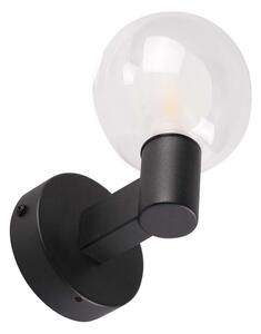 Applique da bagno POLA 1xG9/5W/230V IP44 nera/trasparente