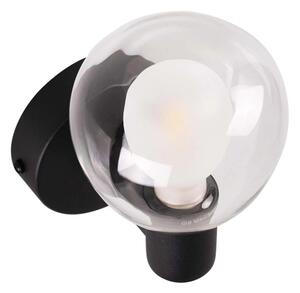 Applique da bagno POLA 1xG9/5W/230V IP44 nera/trasparente