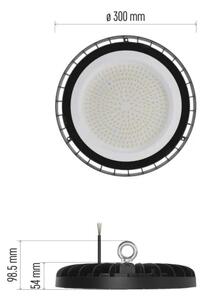 Apparecchio LED industriale High Bay 166W 230V IP65 4000K