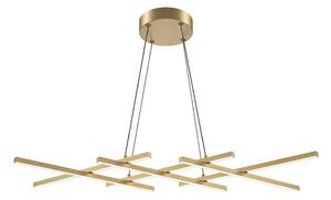 Maytoni MOD244PL-L50BSK - Lampadario LED sospeso su cavo HALO LED/40W/230V, oro
