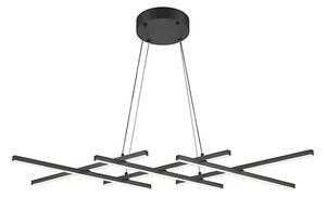 Maytoni MOD244PL-L50BK - Lampadario LED su cavo HALO LED/40W/230V nero