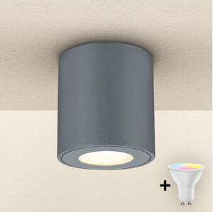 Brilagi - LED RGBW dimmerabile lampada da esterno MIA 1xGU10/4,8W/230V 84x80 mm antracite IP54
