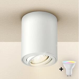Brilagi - Faretto LED RGBW dimmerabile MIA 1xGU10/4,8W/230V 100x80 mm bianco