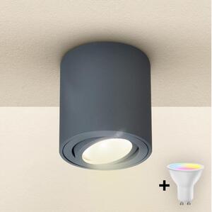 Brilagi - Faretto LED RGBW dimmerabile MIA 1xGU10/4,8W/230V 84x80 mm antracite