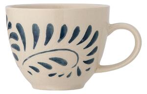 Tazza in gres bianco e blu 240 ml Heikki - Bloomingville