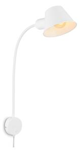 Briloner 2089-016 - Lampada da parete flessibile BRELLO 1xE27/10W/230V bianca