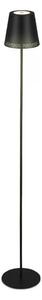 Briloner 1438015 - Lampada da terra LED dimmerabile KIKI 4,3W/5V IP44 2600 mAh nera