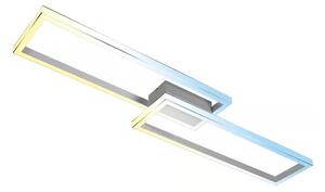 Briloner 3761019 - Plafoniera LED dimmerabile LED/45W/230V 2700-6500K + telecomando, cromo opaco