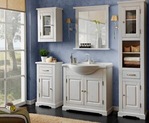 Lavabo da incasso in Vetroceramica CFP 65 cm, bianco lucido