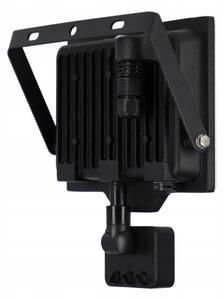 Proiettore da esterno LED con sensore, 50W, 230V, 4500K, IP65, nero