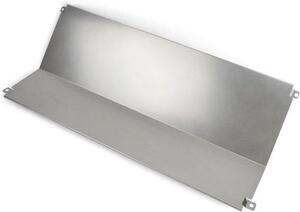 Schermo termico Grill - Piastra termica Grill - Barbecue Migliorare - Doppia costruzione a parete - 72 x 33 x 11 cm - Argento
