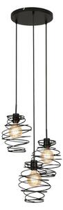 Briloner 4870-035 - Lampada a sospensione con cavo 3xE27/60W/230V
